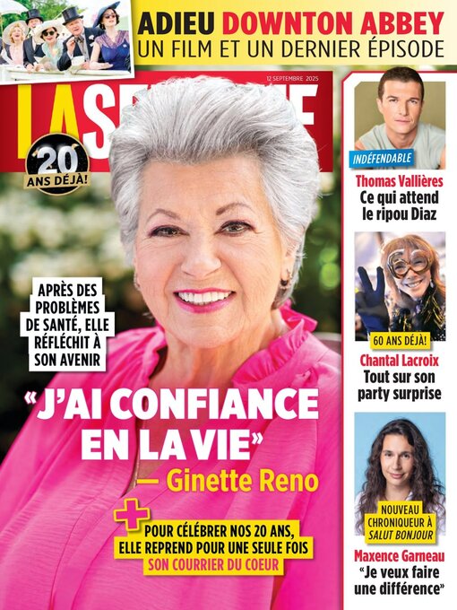 Title details for La Semaine by TVA Publications Inc. - Available